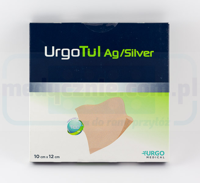 UrgoTul Ag Silver 10 cm x 12 cm 1szt